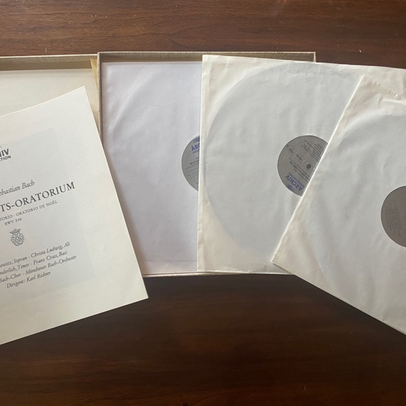 Johann Sebastian Bach Records - Picture 2 of 3